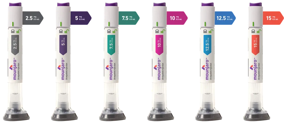 Tratamiento médico con Tirzepatida (Mounjaro™) — Control clínico de la obesidad y la diabetes tipo 2