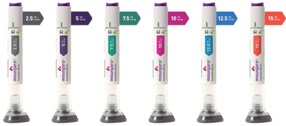 Tratamiento médico con Tirzepatida (Mounjaro™) — Control clínico de la obesidad y la diabetes tipo 2