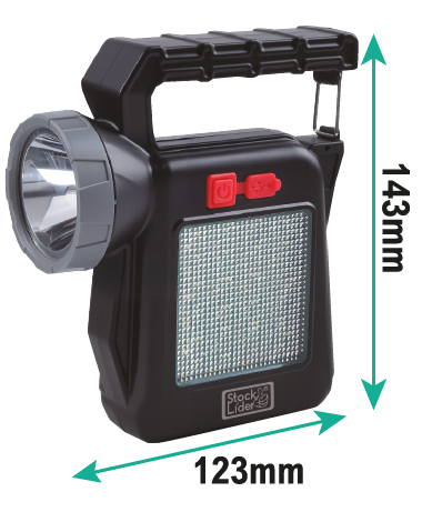 Lámpara solar portátil